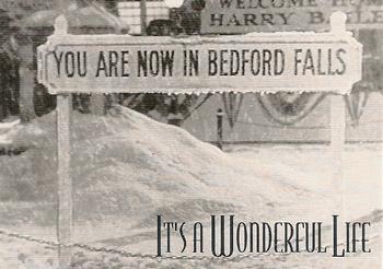 1996 DuoCards It's a Wonderful Life #7 Bedford Falls Front