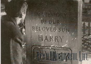 1996 DuoCards It's a Wonderful Life #52 Harry's Tombstone Front