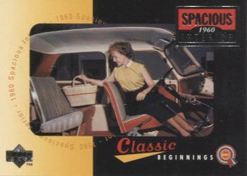 1996 Upper Deck The Mini Collection #4 Spacious 1960 Interior Front
