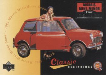 1996 Upper Deck The Mini Collection #5 Morris Mini-minor 1961 Deluxe Front