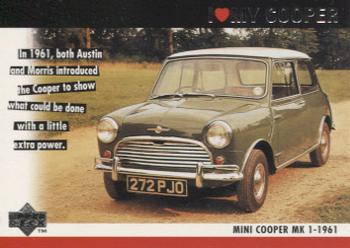 1996 Upper Deck The Mini Collection #9 Mini Cooper MK 1-1961 Front