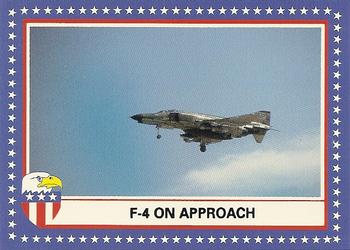 1991 Historical Images Defenders Of Freedom Eagle Series A: Crisis In The Gulf #119a F-4 on Approach Front