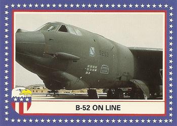 1991 Historical Images Defenders Of Freedom Eagle Series A: Crisis In The Gulf #6 B-52 on line Front
