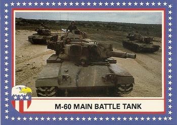 1991 Historical Images Defenders Of Freedom Eagle Series A: Crisis In The Gulf #74a M-60 Main Battle Tank Front