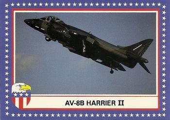 1991 Historical Images Defenders Of Freedom Eagle Series A: Crisis In The Gulf #98 AV-8B Harrier II Front