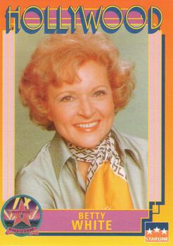 1991 Starline Hollywood Walk of Fame #148 Betty White Front