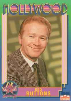 1991 Starline Hollywood Walk of Fame #154 Red Buttons Front