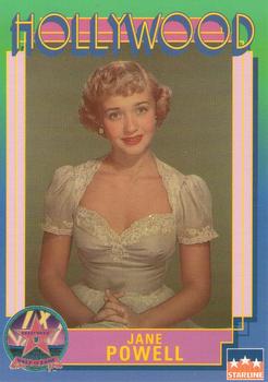 1991 Starline Hollywood Walk of Fame #165 Jane Powell Front
