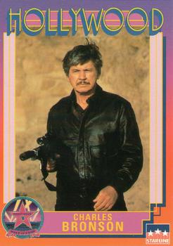 1991 Starline Hollywood Walk of Fame #16 Charles Bronson Front
