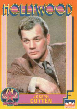 1991 Starline Hollywood Walk of Fame #178 Joseph Cotten Front