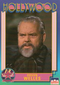 1991 Starline Hollywood Walk of Fame #17 Orson Welles Front