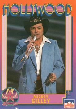1991 Starline Hollywood Walk of Fame #187 Mickey Gilley Front