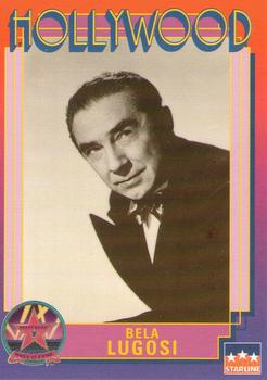 1991 Starline Hollywood Walk of Fame #18 Bela Lugosi Front
