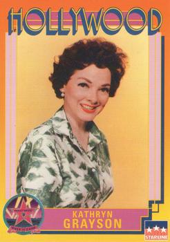 1991 Starline Hollywood Walk of Fame #191 Kathryn Grayson Front