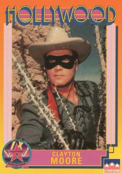 1991 Starline Hollywood Walk of Fame #196 Clayton Moore Front
