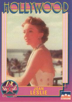 1991 Starline Hollywood Walk of Fame #202 Joan Leslie Front