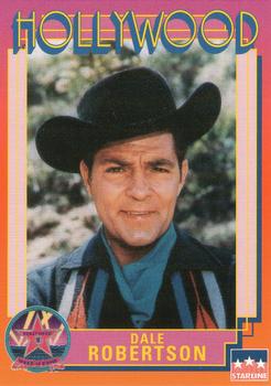 1991 Starline Hollywood Walk of Fame #212 Dale Robertson Front