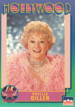 1991 Starline Hollywood Walk of Fame #215 Phyllis Diller Front