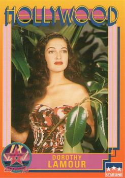 1991 Starline Hollywood Walk of Fame #27a Dorothy Lamour Front