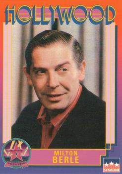 1991 Starline Hollywood Walk of Fame #28 Milton Berle Front