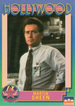 1991 Starline Hollywood Walk of Fame #32 Martin Sheen Front