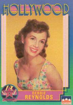 1991 Starline Hollywood Walk of Fame #43 Debbie Reynolds Front