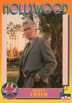 1991 Starline Hollywood Walk of Fame #57 Buddy Ebsen Front