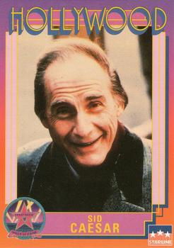1991 Starline Hollywood Walk of Fame #61 Sid Caesar Front