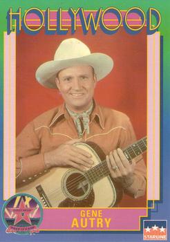 1991 Starline Hollywood Walk of Fame #79 Gene Autry Front