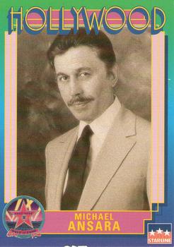 1991 Starline Hollywood Walk of Fame #83 Michael Ansara Front