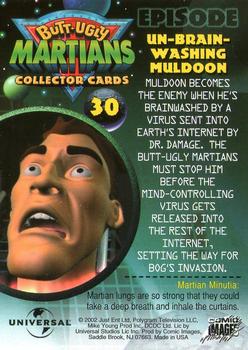2002 Comic Images Butt-Ugly Martians #30 Muldoon becomes the enemy when he's brainwashe Back