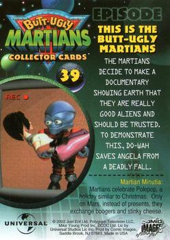 2002 Comic Images Butt-Ugly Martians #39 The Martians decide to make a documentary show Back