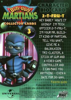 2002 Comic Images Butt-Ugly Martians #3 2-T-Fru-T Back