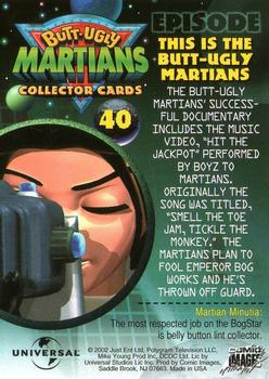 2002 Comic Images Butt-Ugly Martians #40 The Butt-Ugly Martians successful documentary Back