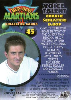 2002 Comic Images Butt-Ugly Martians #45 Charlie Schlatter: B.Bop Back