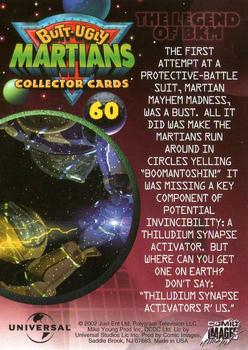 2002 Comic Images Butt-Ugly Martians #60 The first attempt at a protective-battle suit, Back