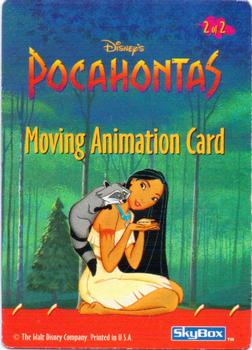 1995 SkyBox Pocahontas - Moving Animation #2 (Rowing) Back