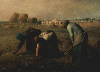 1993 Comic Images The Masterpiece Collection #52 The Gleaners - Jean Francois Millet - French Front