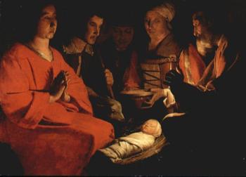 1993 Comic Images The Masterpiece Collection #53 Adoration Of The Shepherds - Georges de La Tour - French Front