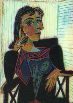1993 Comic Images The Masterpiece Collection - Chromium #C3 Portrait of Dora Maar - Pablo Picasso - Spanish Front