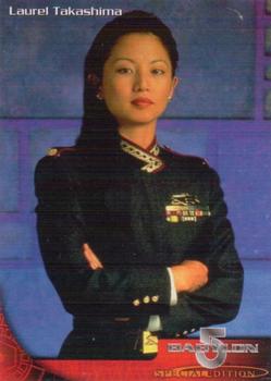 1997 SkyBox Babylon 5 Special Edition #4 Laurel Takashima Front
