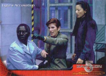 1997 SkyBox Babylon 5 Special Edition #17 Lyta's Accusation Front