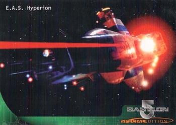 1997 SkyBox Babylon 5 Special Edition #36 E.A.S. Hyperion Front