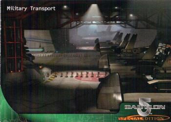 1997 SkyBox Babylon 5 Special Edition #37 Military Transport Front