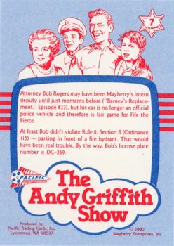 1990 Pacific The Andy Griffith Show Series 1 #7 