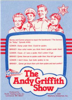 1990 Pacific The Andy Griffith Show Series 1 #19 Mayberry Double Take Back