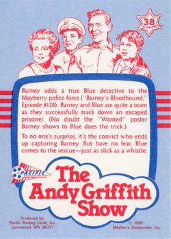 1990 Pacific The Andy Griffith Show Series 1 #38 Barney's Bloodhound Back