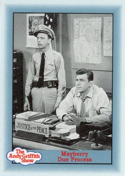 1990 Pacific The Andy Griffith Show Series 1 #46 Mayberry Due Process Front