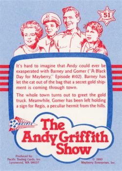 1990 Pacific The Andy Griffith Show Series 1 #51 