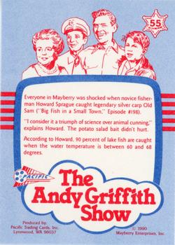1990 Pacific The Andy Griffith Show Series 1 #55 Howard Lands Old Sam Back